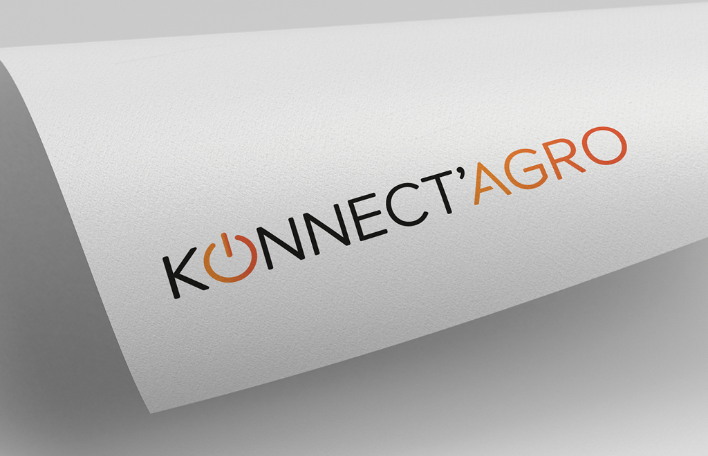 Konnect’Agro logo - Agence de communication A Tribu Le Mans 72 Sarthe Pays-de-la-Loire