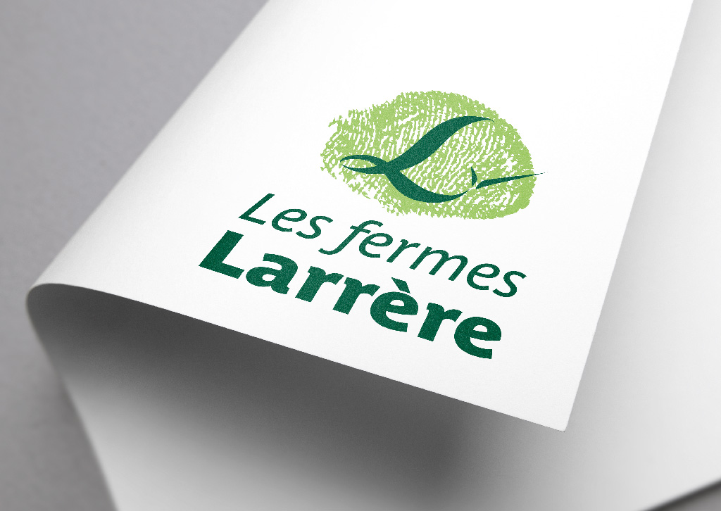Agence de communication A Tribu Le Mans 72 Sarthe Pays-de-la-Loire — Les Fermes Larrère logo