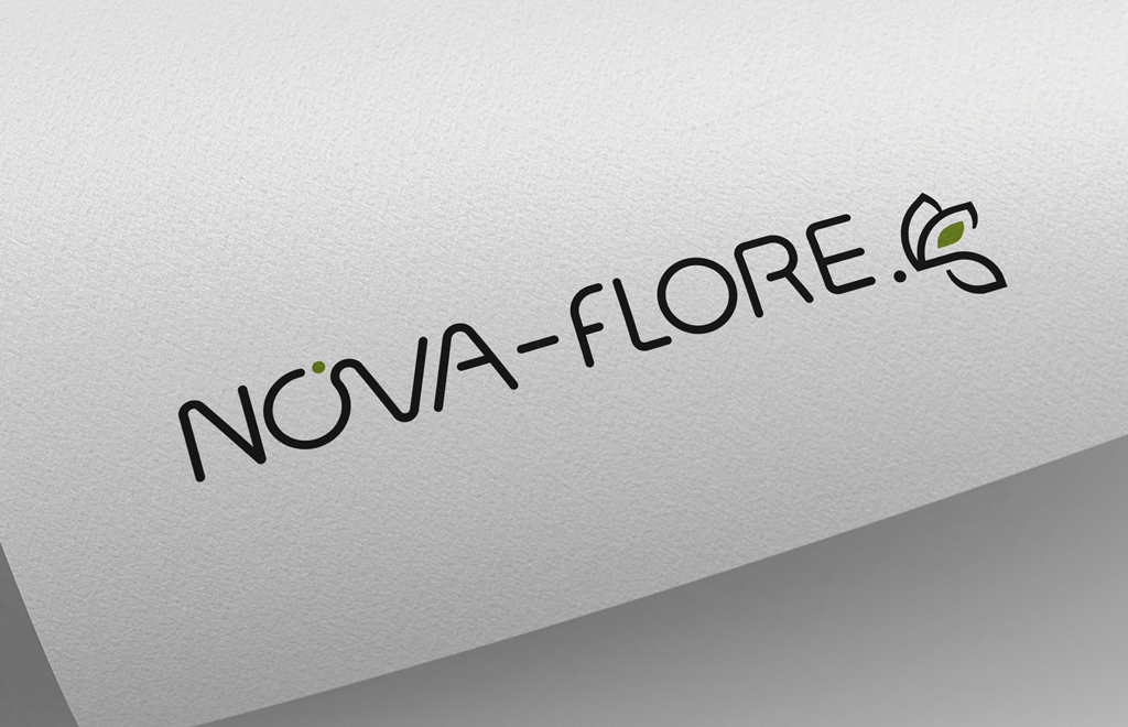 Nova-Flore logo - Agence de communication A Tribu Le Mans 72 Sarthe Pays-de-la-Loire